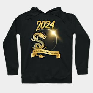 2024: The Year a Dragon Swallowed the Sun Hoodie